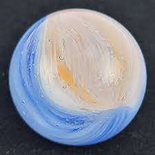 Master Marble Blue Sunburst Vintage Marble MINT!! 23/32 | eBay