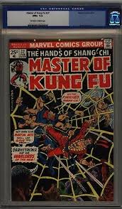 MASTER OF KUNG FU 37 CGC 9.6 OWW P OLD BLUE LABEL CENTERED 1ST DARKSTRIDER L3 | eBay