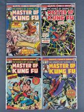 Sold at Auction: Group of 50 Marvel Comics Master of Kung Fu Comic Books