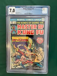 Master of Kung Fu #30 CGC 7.0 Bronze 1975 Marvel Gil Kane Cover, Razor-Fist app. | eBay UK