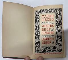 Master Pieces of the World's Best Literature Vol 1-8 by Jeannette Gilder 1905 HC | eBay