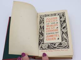1905 Masterpieces of Literature Vol 1,3,5-8 Edited by Jeanette L Gilder - Antique Vintage Red Book Set - Aesop, Socrates & More - Etsy