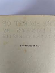 The Secret of Chimneys by Christie, Agatha: (1925) | John ...