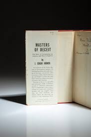 Masters of Deceit - The First Edition Rare Books