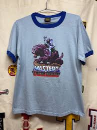 Vtg Skeletor Masters of the Universe Ringer T-Shirt: M ...