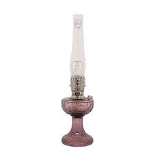 Aladdin Glass Lincoln Drape Oil Lamp (Optional Rose Shade ...