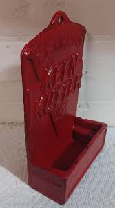 Match Holder Keen Kutter Red Cast Iron Heavy Home Shop ...