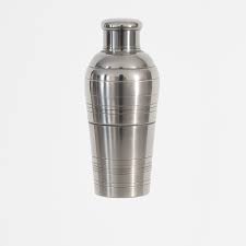 Art Deco Cocktail Shaker: 1920s Silver Plated French Barware ...