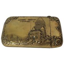 Antique Advertising Match Safe Vesta, Cleveland Ohio ...