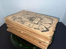 Antique Victorian 1890sThe living age magazine 20 volumes ...