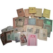 Group of mid 19th Century Sunday School Books and Cards. For ...