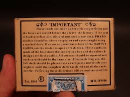 Antique Vintage Style 19th C Deck of Playing Cards – Early ...