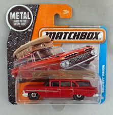 Matchbox MB1 '59 Chevy Wagon Short Card | eBay