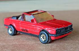 Red 1985 Matchbox BMW 323i Cabriolet Diecast Model | eBay