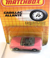 Matchbox Cadillac Allante Pink,matchbox Car,die Cast Car ...