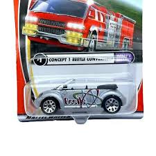 Matchbox Volkswagen VW Concept 1 Beetle Convertible Bug Car ...