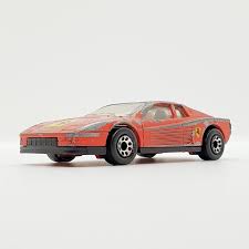 Vintage 1986 Red Ferrari Testarossa Matchbox Car Toy | Rare ...