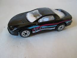 1993 Matchbox 1:63 Black Camaro Z-28 Sports Car w ...