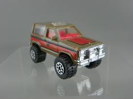 Vintage 1987 Matchbox Diecast 1/57 Scale Brown Ford Bronco ...