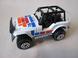 1983 Matchbox 4x4 Jeep Wrangler w/CB Antenna 1/64 White | eBay