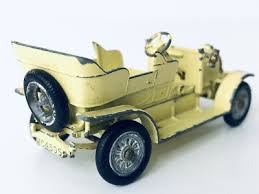 Vintage Models of Yesteryear 1904 Spyker No16 Yellow Made ...