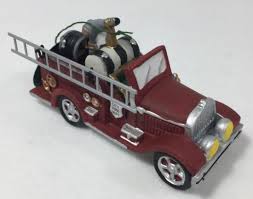 Department 56 5547-6 City Fire Dept Fire Truck-- Heritage ...