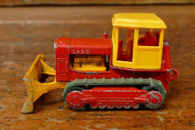 1969 Lesney Matchbox CASE BULLDOZER TRACTOR Red ...