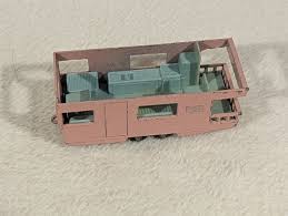 Vtg 1965 Matchbox #23 Trailer Caravan, Pink with No White ...
