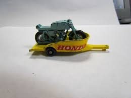 Matchbox Lesney No 38 Honda Trailer with Motorcycle | eBay