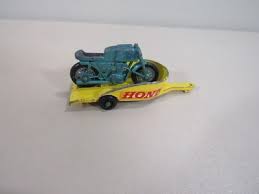 Lesney #38 Matchbox Honda Motorcycle and Trailer | eBay