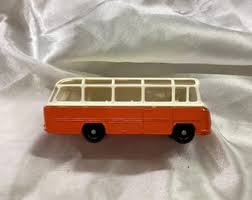 Vintage Matchbox Mercedes Coach Bus Orange & White No. 68 ...