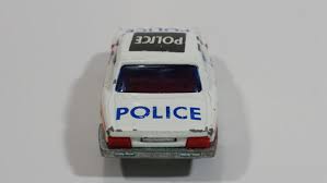 Majorette Jaguar XJ6 White No. 293 Police Cops 1/65 Scale Die Cast Toy – Treasure Valley Antiques & Collectibles