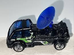 2000 Matchbox 1-75 Airport Radar Truck Black 4 DOT Wheels ...
