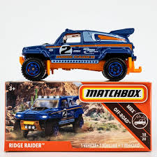 2019 Matchbox Power Grabs #68 Ridge Raider™ BLUE METALLIC | OFF-ROAD DIRT | FSB | eBay