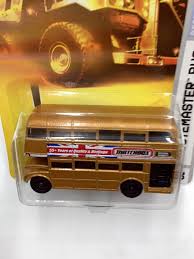 2008 Matchbox #53 Routemaster Bus gold 206B – carolinasdiecast