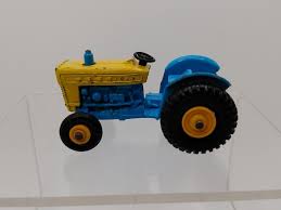 Vtg. 1967 Matchbox/Lesney 39c; Ford 5000 Tractor; Blue ...