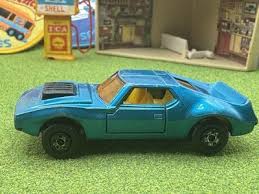 1972 Matchbox Superfast AMX Javelin No. 9 Lesney Blue Aqua ...