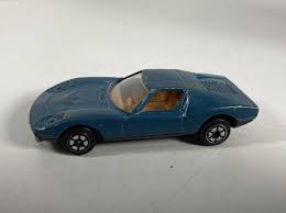Vintage Lamborghini Miura 1:64 Scale Diecast Car Blue ...