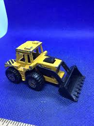 Vintage Matchbox Tractor Shovel No.29 ~ Yellow, 1976 Superfast Series | eBay