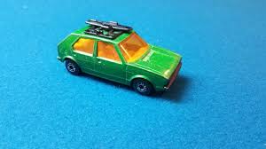 Matchbox Superfast Lesney No. 7 VW Golf 1976 with surfboard ...