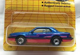 Vintage 1993 T-bird Turbo Coupe Thunderbird MATCHBOX Vehicle ...