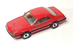 Matchbox loose Ford Thunderbird T-Bird Turbo coupe red 1987 ...