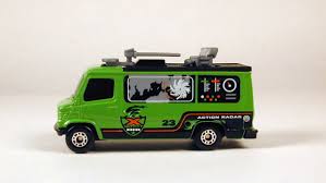 Matchbox TV News Truck "Xtreme Mission" Green No Package | eBay