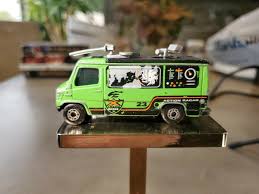 Matchbox - MBTV - TV News Truck Van - 1989 used, Rare GREEN ...
