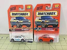 Matchbox VW Concept 1 paint variations lot of 2! FREE shipping! | eBay