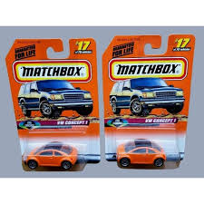MATCHBOX | Toys | 997 Matchbox Cool Concepts Series Vw Concept 1 17 Orange 164 Lot Of 2 Nmmt | Poshmark