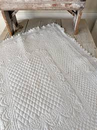 37x31 19th White Child Baby Lace Quilt Quilted Textile Newborn Gift Idea Shower Farmhouse Cottage Coastal Handmade Unique Wall Hanging Art - Etsy