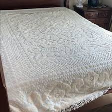 Source Unknown | Bedding | Crochet Afghan Chevron Blanket Throw 77 X 63 Orangebeigecream | Poshmark