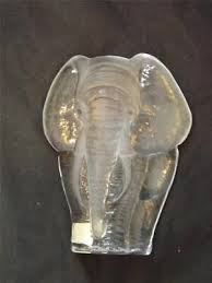 MATS JONASSON ELEPHANT PAPERWEIGHT FIGURINE 6" ROYAL KRONA ...