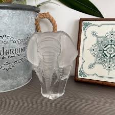 Mats Jonasson Elephant Paperweight: Signed Swedish Art Glass ...